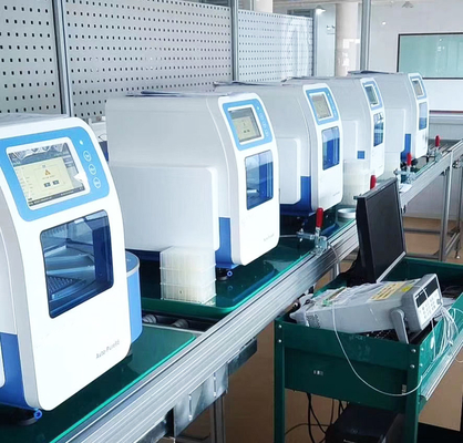 10in Touch Screen Automated DNA RNA Extraction System Nucleic Acid Platforms UV Light